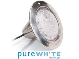J J Electronics Pool Light Fixture Led Pure White 14v 50 Cord Lpl H50 P1 Wht
