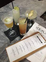 Ice Plant Bar And Restaurant Located At St Augustine Distillery In The Historic Downtown Of St Augustine Has Signature Signature Cocktail Cocktails Margarita