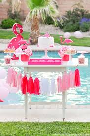 Summer Birthday Themes For Kids Flamingo Pool Art Summer Birthday Party Kara S Party Ideas Flamingo Birthday Flamingo Birthday Party Kids Flamingo Themed Party