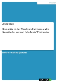 Jahrhunderts andauerte und deren herausragender vertreter caspar david friedrich ist, ist hier insbesondere die musik zu nennen, der die romantiker eine besondere fähigkeit zum ausdruck des verborgenen zuschrieben und in der die romantische strömung teils bis ins 20. Romantik In Der Musik Und Merkmale Des Kunstliedes Anhand Grin