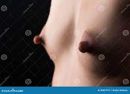 Small Breasts with Large Nipples Closeup Stock Photo - Image of silhouette,  beauty: 30601972