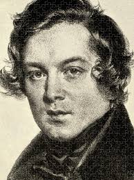 Robert Schumann Drawing Jigsaw Puzzle by Josef Kriehuber