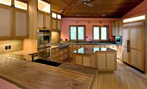 The finish is beautiful and even. Straight Grain Cherry Birdseye Maple Cabinetry Walzcraft