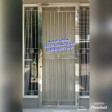 Harga pagar dan kanopi stainless steel terbaru 2019 sumber : Top Baru 40 Kusen Pintu Stainless Steel