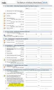 This publication explains the federal income tax rules for social security benefits and equivalent tier 1 railroad retirement benefits. Tax Return Analysis Worksheet