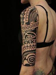 Here is a double exposure tattoo of a skull and a tree. 20 Unique Half Sleeve Tattoos For Women In 2021 The Trend Spotter