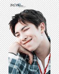 Vinyl sticker of cute namjoon smiling like the cute man we stan. Kim Namjoon Smiling Bts Rap Monster Png Pngegg