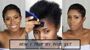 I too have super short hair…like 2 inches at the longest point. How I Cut Relax Style My Short Hair At Home Pixie Cut Youtube