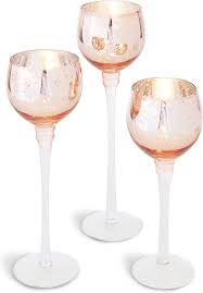 5 out of 5 stars. 2 7 In Rose Gold 12 Pack Juvale Round Mercury Glass Votive Candle Holders Candleholders Home Urbytus Com