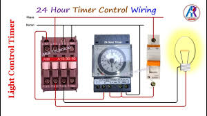 Use an my or other relay to turn the power supply to the. Light Timer Setting And Connection With Practical Youtube
