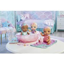 More than 24 million baby born dolls have been sold all over the world since the market launch in 1991. Baby Born Surprise Mermaid Surprise Baby Doll With Teal Towel With 20 Surprises Toys R Us Canada