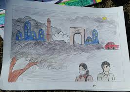 Nature conservation day prakriti sanrakshan poster. Winners Of The Poster Making Green Beans The Environment Society Of Kamala Nehru College Facebook