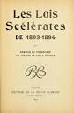 Les lois scélérates de 1893-1894 by Francis de Hault de Pressensé ...