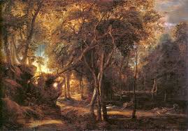 Best 25+ famous landscape paintings ideas on pinterest. Forest Landscape At The Sunrise By Peter Paul Rubens Art Reproductions Most Famous Paintings Com
