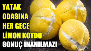 Yatak Odasina Her Gece Limon Koydu Ve Sonuc Inanilmaz 2020 Bitkisel Tarifler Saglikli Gidalar Limon