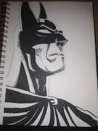 .i was thinking about doing a fathers day present for my uncle so i decided to draw him a quick sketch of batman. Batman Ink Drawing By Me Inspired By Brian Bolland Jazza
