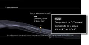 Video Output Settings Nastaveni Vystupu Videa