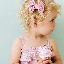 Hot baby bling clips Clearance Baby Bling Bows 2PK ALMOND CLIPS ginger Avery  s Avenue