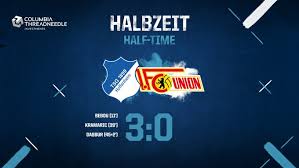 Bt sport have the rights to german bundesliga matches in the uk, so it is worth checking their schedule. Hoffenheim Beat Union Berlin