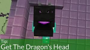 Minecraft n minecraft museum minecraft ender dragon minecraft statues minecraft garden minecraft tutorial minecraft awesome dragon statue easy youtube. How To Get The Dragon S Head In Minecraft 1 9 Youtube