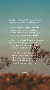 Bersyukur Atas Segala Nikmat Ujian Dari Allah Swt Bersyukur Bijak Motivasi