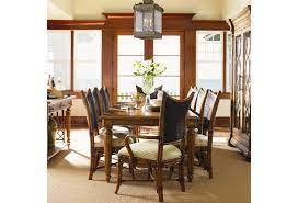 Favorite this post aug 10 tommy bahama inspired kitchen dinette table set half of new! Tommy Bahama Home Island Estate 200495655 Grenadine Rectangular Dining Table With 2 Leaves Baer S Furniture Dining Tables