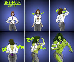 She Hulk Jobs- Manic - Porn Cartoon Comics