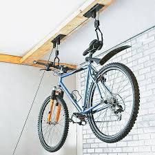Fahrrad Deckenlift 19 X 26 X 10 Cm Belastbarkeit 20 Kg Hubhohe Max 4 M Fahrrad Decke Im Keller