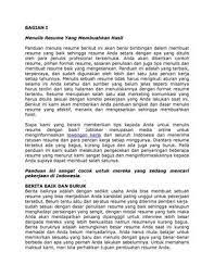 Demikian penjelasan kami terkait dengan contoh resume, semoga bermanfaat dan menambah wawasan kita seputar dunia. Calameo Tips Menulis Resume Kerja