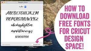 Downloading Free Fonts To Your Computer Laptop To Use In Cricut Design Space Youtube In 2020 Cricut Free Font Free Fonts Download