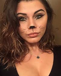 Diy Cat Costume Ideas Easy Step By Step Tutorial Maskerix Com Cat Halloween Makeup Cat Halloween Costume Cat Costume Diy