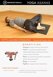 Supta Baddha Konasana Beneficios De La Practica De Yoga Entradaencalorpilates Movimientos De Yoga Entrenamiento De Yoga Posturas De Yoga