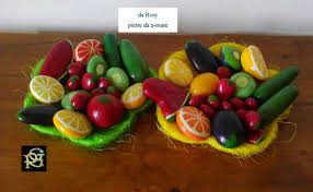 Frutta E Ortaggi Painted Stones Di Rosaria Gagliardi Fruits Et Legumes Cailloux Fruits