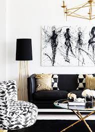 Check spelling or type a new query. Living Room Black White Gold Decor Novocom Top