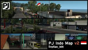 Pj Indo Map V2 65 Ets2 1 35 Mod Ets2 Indonesia