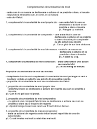 Soortgelijke activiteiten uit de gemeenschap. Complementul Circumstantial De Mod