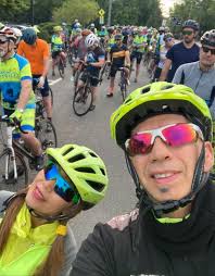 Glamour shots from today's Roswell Mayors Group Bike Ride