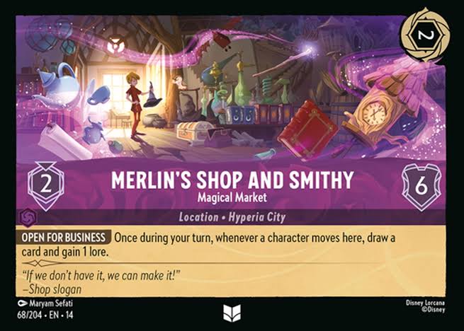 Merlin's Shop and Smithy - Magical Market