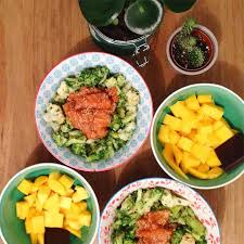 Repas Detox Du Dimanche Soir La Recette Pour Le Plat Des Brocolis Et Ou Chou Fleur Du Saumon Cru Du Gomasio Ail Persil Sauce In 2020 Healthy Food Cobb Salad