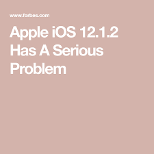 Apple Ios 12 1 2 Has A Serious Cellular Data Problem Apple Ios Iphone Info Apple