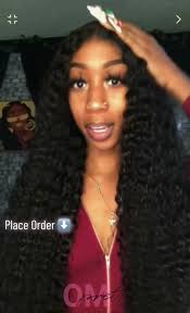 Now like I said..it’s 30 inch GLUELESS Water Wave Wig ✨Link in bio  ✨#ohmyprettywig #fypシ #hairstyle #weargoglueless #happynewyear2023