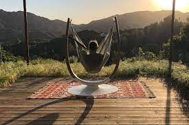 Hammock Throne Is A Hammock Stand For Those Without A Backyard Shouts