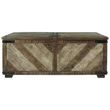 By smashingdiycheck out my site! Ashley Signature Design Cordayne T849 1 Modern Farmhouse Rectangular Storage Cocktail Table Dunk Bright Furniture Cocktail Coffee Tables