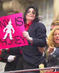 Today in 2002 Michael Jackson attended a fan demonstration at the Sony  Music offices on Great Marlborough Street in London, UK. Later, at the  Equinox nightclub at a fan club event, Michael