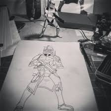 Difference Model And Pose Drawing Stars Star Wars Art Poses