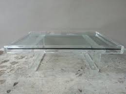 Metal benches, stools & bar stools. Lucite Coffee Table Wild Country Fine Arts