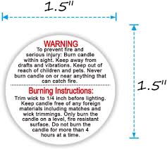 Vistaprint is here to help. Tins Container And Votives Wax Melting Safety Stickers For Candle Making Candle Safety Labels Sticker Decal Candle Warning Sticker Jars Yiflin Candle Warning Labels 1 5 Inch 500 Pcs Candle Making Arts Crafts
