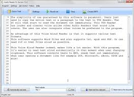 It's free and has inbuilt read out loud feature. This Text To Speech Software Features Clear Voices
