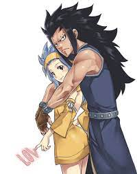 Gajeel and Levy by Mashima [media] : r/fairytail