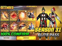 Everything without registration and sending sms! Season 31 Elite Pass Of Free Fire Coming Soon As 31 Elite Pass Play Boy Youtube